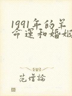 1991年的羊命运和婚姻怎样