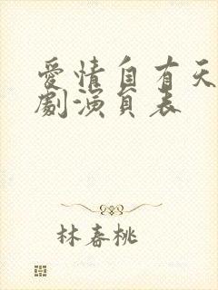 爱情自有天意短剧演员表