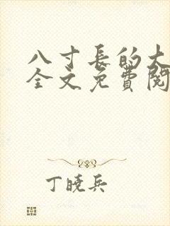 八寸长的大宝贝全文免费阅读