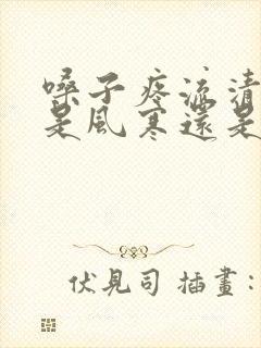 嗓子疼流清鼻涕是风寒还是风热