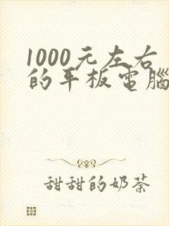 1000元左右的平板电脑推荐