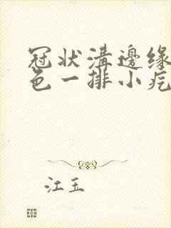 冠状沟边缘起肉色一排小疙瘩