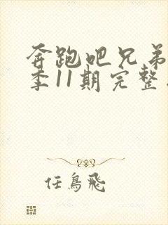 奔跑吧兄弟第一季11期完整版