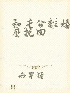 和老公离婚该怎么挽回