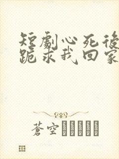 短剧心死后家人跪求我回家结局
