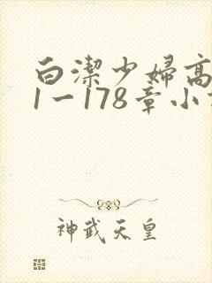 白洁少妇高义第1一178章小说