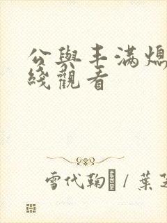 公与丰满熄4在线观看封面