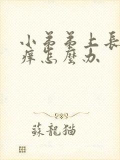 小弟弟上长疙瘩痒怎么办