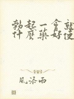 勃起一会就软吃什么药好使封面