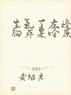 生气了左边乳腺胸疼是啥原因封面