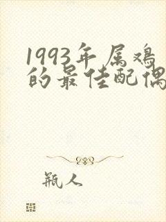 1993年属鸡的最佳配偶属相封面