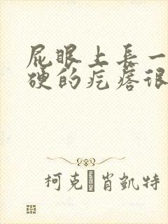 屁眼上长一个硬硬的疙瘩很痛是什么封面