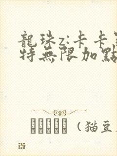 龙珠z:卡卡罗特无限加点