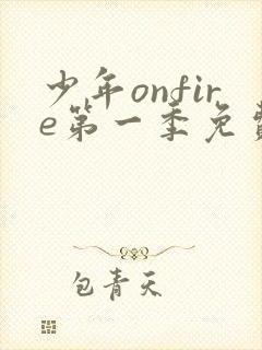 少年onfire第一季免费观看