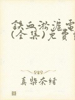 铁血淞沪电视剧(全集)免费观看封面