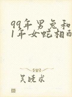99年男兔和01年女蛇相配吗封面