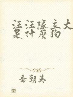 汪汪队立大功都是什么狗