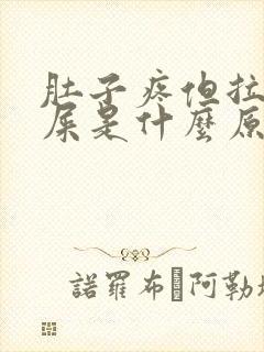 肚子疼但拉不出屎是什么原因