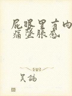 屁眼里有肉球很痛坠胀感封面