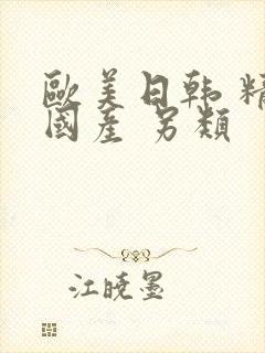 欧美日韩 精品国产 另类