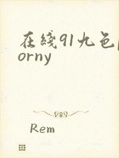 在线91九色porny