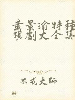 黄景瑜特种兵电视剧大全集免费观看