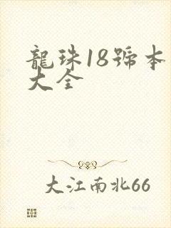 龙珠18号本子大全