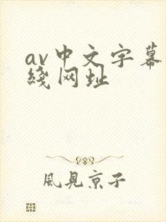 av中文字幕在线网址