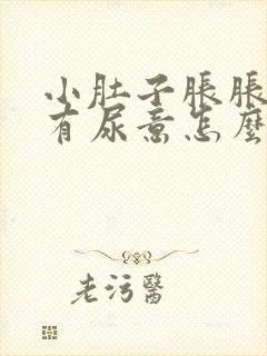 小肚子胀胀的老有尿意怎么回事