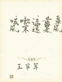 咳嗽流黄鼻涕是风寒还是风热