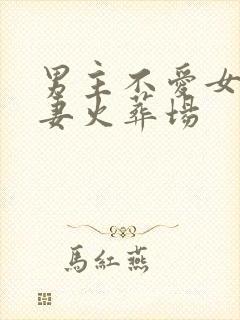 男主不爱女主追妻火葬场封面