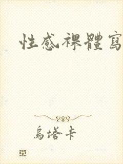 性感裸体写真封面
