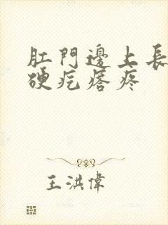 肛门边上长了个硬疙瘩疼封面