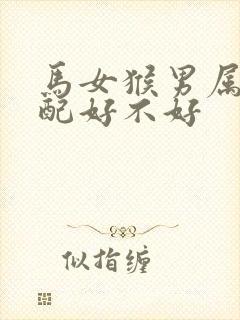 马女猴男属相婚配好不好封面