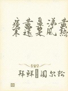 痰黄鼻涕黄是风寒还是风热