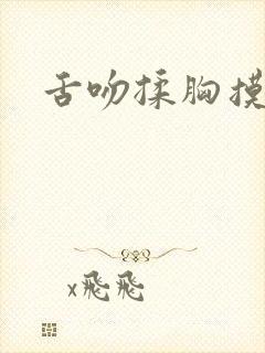 舌吻揉胸摸下面