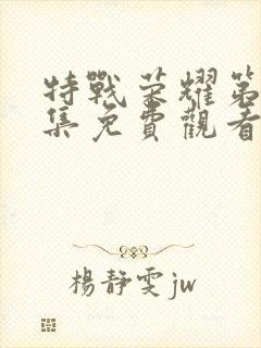 特战荣耀第25集免费观看