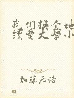 我们换个地方继续爱大学小说封面