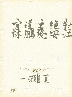 官道之绝对权力林鹏飞安江小说新章节列表