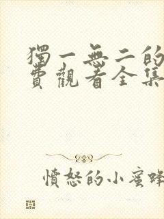 独一无二的她免费观看全集高清