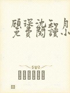 顾琛沈知月全文免费阅读小说