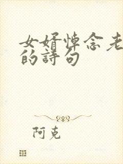 女婿悼念老丈人的诗句