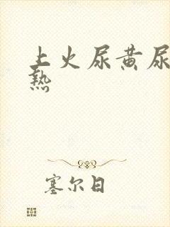 上火尿黄尿道灼热