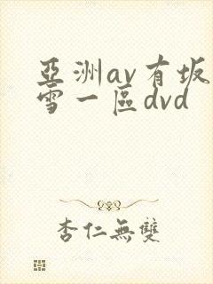 亚洲av有坂深雪一区dvd