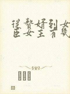 从赘婿到女帝宠臣女主有几个封面