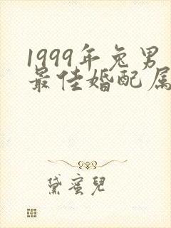 1999年兔男最佳婚配属相