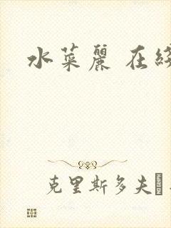 水菜丽 在线