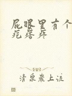 屁眼里有个硬的疙瘩疼