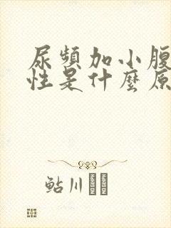 尿频加小腹疼女性是什么原因