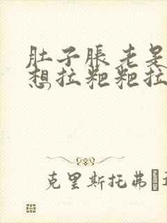 肚子胀老是放屁想拉粑粑拉不出来